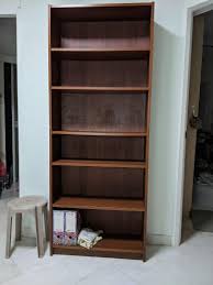 The dimensions are 202cm tall, 28cm. Bookshelf Ikea Billy Bookcase Dark Walnut Furniture Home Living Furniture Shelves Cabinets Racks On Carousell