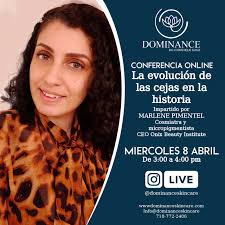 La evolución en las cejas, con la destacada Marlene Pimentel👍sintoniza a  las 3-4 de la tarde día 8 de abril y obtendrás mejores conocimientos.