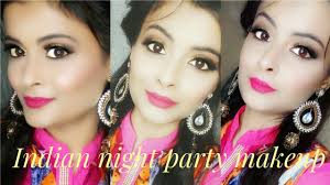 makeup for night party in hindi