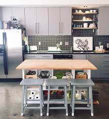 Ikea Hack Kitchen Island Diy For 200 Apartment Therapy In 2020 Ikea Kitchen Island Kitchen Island Ikea Hack Diy Kitchen Island