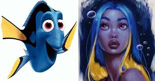 The thing about drawing with pencils is that we learned to draw using them in the first place and this is probably why the charm of pencil drawings somehow does not seem to fade. This Artist Turns Disney Animals Into Humans Using Her Own Unique Style Bored Panda