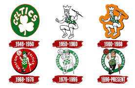 The boston celtics logo is celtic in gold and black twirling a basketball in a green circle. Boston Celtics Logo Symbol History Png 3840 2160