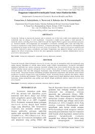 Obat ini melumpuhkan dan membunuh parasit. Https Ejournal Unib Ac Id Index Php Jspi Article Download 7332 5413