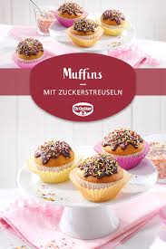 Muffins Mit Zuckerstreuseln Rezept Muffins Muffins Backen Streusel