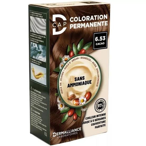 D CAP COLORATION PERMANANT 6.53
