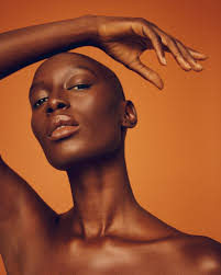 Color play in the studio with the incredible Mame Anta Wade and makeup by Crystal  Gossman 🌹