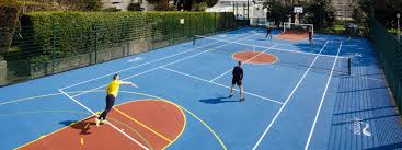 7 court flooring for every sport. Fancy A Kick Around On The Merton S Ball Court