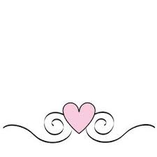Pink Heart Scroll Arabesco Png Caixa De Amor Tag Para Imprimir