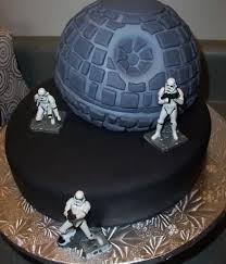 Every lover of star wars series would also be a big fan of these rocks that are as simple as abc to paint at home. Top Star Wars Cakes Cakecentral Com