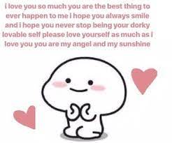 94 Gambar Tentang Biuww Di We Heart It Lihat Selengkapnya Tentang Cute Soft Dan Doodle Cute Inspirational Quotes Cute Messages Cute Love Memes