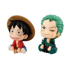 #one piece #phone wallpaper #mihawk #lorenor zorro #sanji vinsmoke #smoker #monkey d. Megahouse Monkey D Luffy Roronoa Zoro One Piece Look Up Series Figure With Gift