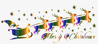 Christmas santa claus over blank g. Big Image Santa Claus Reindeer Clipart Free Transparent Png Download Pngkey