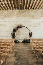 Halo Arch Coral Lane Warehouse Wedding Warehouse Wedding Decorations Floral Arch