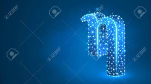 I wanted to make a unicode version. Eta The Letter Of A Greek Alphabet Greek Numerals Mathematical Number Eight Concept Abstract Digital Wireframe Low Poly Mesh Vector Blue Neon 3d Illustration Triangle Line Dot Royalty Free Cliparts Vectors And