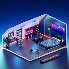 Instagram Small Game Rooms Game Room Design Bedroom Setup