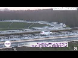Volt mhsz repülőiskola 75 km. Atadtak Az M7 Es Autopalya Es A 710 Es Fout Uj Csomopontjat Youtube