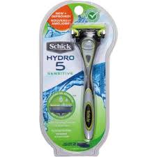 Razors have come a long way and since the schick hydro silk sensitive care razor has 5 blades, it plows through hair like a lawnmower through foot i got at least 10 leg shaves off one blade, which i thought was great and rather economical. Schick Hydro 5 Sensitive Men S Razor 1 Razor Handle Plus 2 Refill Razor Blades Walmart Com Walmart Com