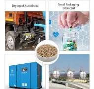 Produk Kimia Saringan Molekuler Penyerap Zeolite 4A, untuk Saringan  Pengering Udara Penghilang Air 4A Saringan Molekuler untuk Sistem Rem Udara