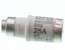 Informasjon om sikring i gratis engelsk online ordbok og leksikon. Neozed Sikring 25 A D02 Elektronik Lavpris Aps
