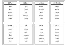 Estas secuencias pueden ser verticales, diagonales u horizontales. Recopilatorio De Tarjetas Para Jugar Al Tabu Orientacion Andujar