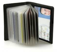 From super slim sleeves made of classic. Black Genuine Leather Business Card Holder Clear Sleeves Insert Wallet New 301657039147 Ebay