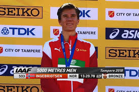 He won two gold medals at the 2018 european championships, in the 1500 and 5000 me. Concerts And Wm Bronze By Jakob Ingebrigtsen At 5000 M Kondis