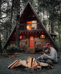 The wedge, a small log cabin on wheels. Modern Cabin Decorating Ideas Log Cabin Home Decor Modern I Literally Would Be The Happiest Person Ever If This W Log Cabin Homes A Frame House Small Log Cabin