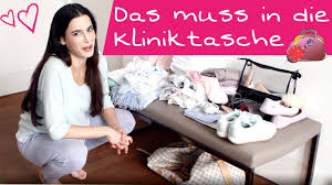 Kliniktasche Packen Fur Geburt Was Muss Ich In Meine Kliniktasche Packen Und Was Nicht 4 Kind Youtube