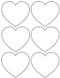 Gabarit Coeur A Imprimer Avec Images Coloriage Coeur Coeur En Papier Coeur A Colorier
