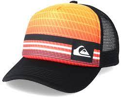 Kids Foamnation Boy Orange Multi Trucker Quiksilver Caps Hatstore Co Uk