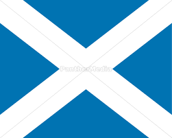 Die flagge schottlands besteht aus einem weißen andreaskreuz (engl. Schottland Flagge Stockfoto 9591246 Bildagentur Panthermedia