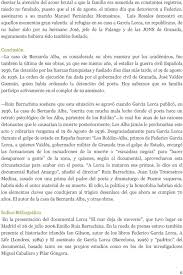 Antonio maria benavides, the latest husband of bernarda alba has just died and the three act play begins with his wake and ends in dramatic and the ending is climatic as several different plot points converge upon one ending. La Casa De Bernarda Alba Resumen Personajes Y Analisis Pdf Descargar Libre