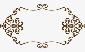 Desenho Arabesco Marrom Arabesco Arabesco Moldura Moldura Arabesco Png