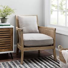 Cane Wood Trim Accent Chair Kirklands Accent Chairs For Living Room Accent Chairs Farmhouse Accent Chair