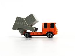 Corgi Refuse Truck In Orange And Grey Garbage Truck With Etsy Garbage Truck Rubbish Truck Corgi