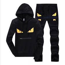 FENDI Monster Eyes Men's Tracksuits Sets Hoodie Fashin Coat Jackets  TrackSuit #fashion #clothing #… | Pantalon sport homme, Mode swag homme,  Vetement de sport homme