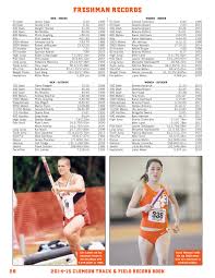 Former clemson standout wins silver medal at olympics. 2014 15 Clemson Track Field Record Book By Clemson Tigers Issuu