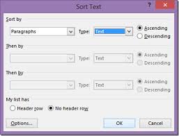 To sort the results by two or more columns, they must be separated by commas. How To Sort A Comma Separated List In Alphabetical Order