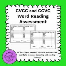 Check spelling or type a new query. Ccvc And Cvcc Word List Worksheets Teaching Resources Tpt