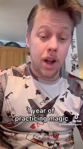 Practice makes progress from one month to 10 years! #magician #practice