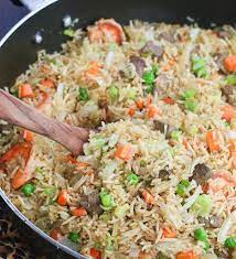 Fried rice is a popular component of east, southeast, certain south asian cuisines and africa (ghana). Nigerian Fried Rice African Food African Recipes Nigerian Food Nigerian Fried Rice