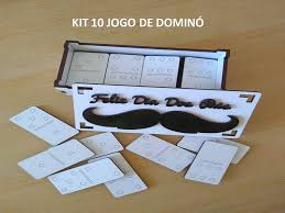 Lembrancinhas dia dos pais 2021 com garrafa pet por ser reutilizável, a garrafa pet pode ser um material usado para elaborar lembrancinhas do dia dos pais. Kit 10 Jogo Domino Lembrancinha Dia Dos Pais Mdf Branco 10x3x5 5 D Rossi