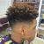 Afro With Blonde Tips Men