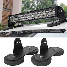 Rubber Magnet Bracket Car Roof Magnetic Light Mount Stand Base Led Bar Car Lamp Holder For Offroad Led Light Bar Work Spot Light Car Light Accessories Aliexpress