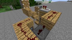 When you press the button, it will activate the piston and push the mechanism downwards. Minecraft How To Make A Functioning Piston Elevator In Smp Itectec