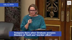 Tempers flare after Graham accuses Sinema of 'half-ass' border effort | The  Hill