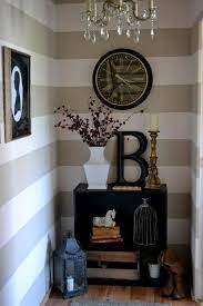 Entryway Design Ideas Entryway Decorating Ideas Foyer Decorating Ideas Home Decorating Ideas Striped Wall Home Decor Home