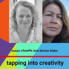 Susan O'Keeffe, teacher, and Denise Blake, poet