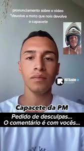 Piá Pedindo Desculpa Sobre Pegar O Capacete Da Rota