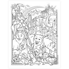 noah and the ark coloring page printable